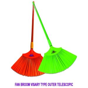 FAN BROOM VISARY TYPE OUTER TELESCOPIC